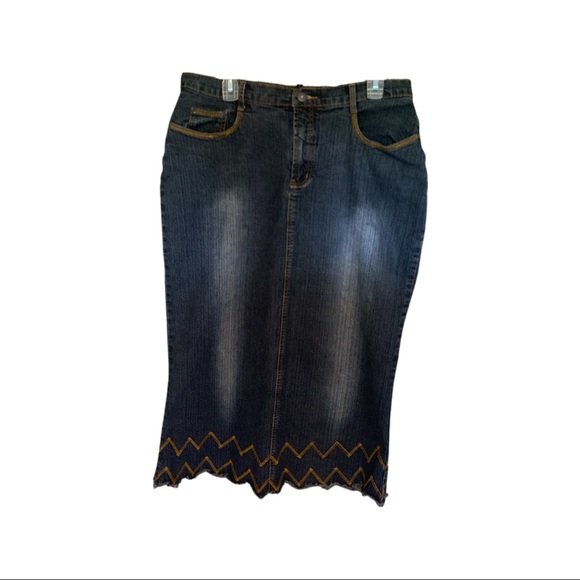 Dresses & Skirts - S’EBO Paris, denim skirt 14